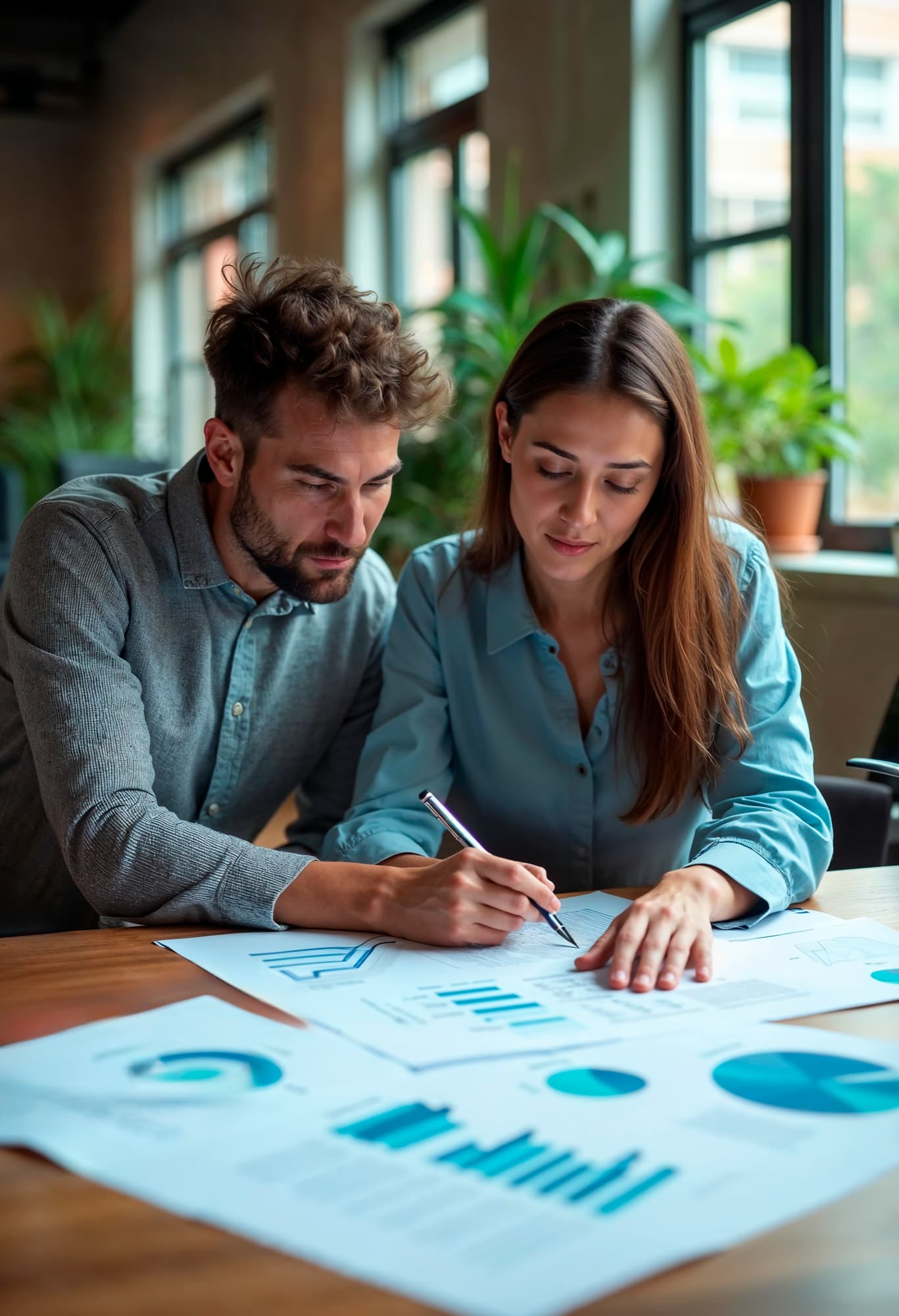 Equipo de GRUPO SEMALAT S.C. trabajando en un entorno de oficina moderno